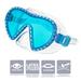 Dolfino Child Latex Free Swim Mask and Snorkel Set with Wideangle View Blue