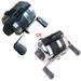 JUNTEX Metal BL25 Fishing Reel with Stainless Steel Closed Wheel for Slingshot Hunting