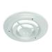 1PACK ZoroSelect 4JRL1 10 in Round Step-Down Ceiling Diffuser White