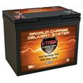 VMAX MR107-85 12V 85AH AGM Deep Cycle Marine Battery for Minn Kota Terrova 55 12v 55lb Trolling Motor