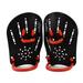 Adjustable Water Sport Aquatic Training Kids&Adult Swimming Hand Paddles Fin Diving Gloves Hand Webbed Gloves Training Water Resistant Paddle Webbed BLACK L