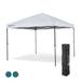 ARROWHEAD OUTDOOR 10â€™x10â€™ Pop-Up Canopy & Instant Shelter Easy One Person Setup Water & UV Resistant 150D Fabric Construction Adjustable Height Wheeled Carry Bag Guide Ropes & Stakes Included