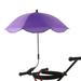 Doolland Chair Umbrella with Clamp Portable Stroller Accessories 29 inches UPF 50+ Clip on Stroller for Patio chair Beach Chairs Wheelchairs Golf Carts