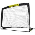 Franklin Sports Blackhawk Soccer Goal - Pop Up Backyard Soccer Nets - Foldable Indoor + Outdoor Soccer Goals - Portable Adult + Kids Soccer Goal - 4 x 3 Mini Soccer Net - Black