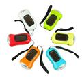 WANYNG 3LED Hand Crank Dynamo+Solar Power Rechargeable for Carabiner Camping Flashlight