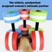 Vnanda Sports Aquatic Exercise Dumbbells Aqua Fitness Barbells Exercise Hand Bars - Set of 2 - for Water Aerobics