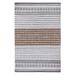 Lush Ambience Emila Runner Rug | Washable Entryway Area Rug for Kitchen Hall Bedroom Dining Room Bathroom | 2X3 Ft |Grey & Brown