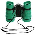 Uxcell 4X30 Compact Folding Shock Proof Binoculars Green with Neck Strap