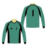 Goalkeeper Unisex Soccer Jersey by Winning BeastÂ®. Youth Large. Green.