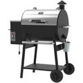 Z GRILLS ZPG-550A2E 590 sq. in. Wood Pellet Grill and Smoker 8-in-1 BBQ Stainless Steel