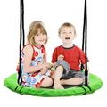 24 Saucer Hammock Chair Swing Multi-seater Platform Mat Indoor & Outdoor kids Round Flying Sky Swing Lounge Chair Park