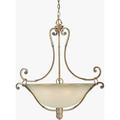 2494-06-41-Forte Lighting-Perry - 6 Light Bowl Pendant-34.5 Inches Tall and 29.5 Inches Wide