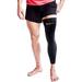 Copper Joe Full Leg Compression Sleeve - Ultimate Copper Infused Support for Knee Thigh Calf Arthritis Running and Basketball. Single Leg Pant For Men & Women (Large)