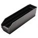 Quantum Storage QSB103CO Black Conductive Shelf Bin 4-1/8 x 17-7/8 x 4