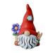 YUEHAO Desktop Ornament Clearance Garden Gnome Statue Gnome Outdoor Welcome Sign Hand Painted and Special Coating Red