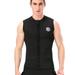 SLINX 3mm Neoprene Wetsuit Vest Thermal Warm Sleeveless Vest for Diving Surfing Swimming Sailing