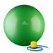 Black Mountain Products 55 cm Static Strength Exercise Stability Ball with Pump Green