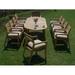 Teak Dining Set:6 Seater 7 Pc - Large 118 Oval Table And 6 Vellore Stacking Arm Chairs Outdoor Patio Grade-A Teak Wood WholesaleTeak #WMDSVLf