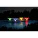 Kasco Marine Aerating Fountain LED Lights w/Color-Changing- 3/4 HP - 100ft Cord - RGB-LED Light With Remote- 3400VFX100 RGB3C5-100 | Floating Fountain with Lights | Pond Lights Package W/Fountain