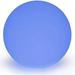 SESAVER 15.7inch LED Beach Ball 16 Colors Changing Light up Pool Ball Remote Control Inflatable Beach Kickball IP68 Waterproof G