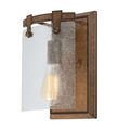 Westinghouse 6110900 Burnell 12 Tall Wall Sconce - Barnwood