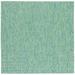 SAFAVIEH Outdoor CY8521-55722 Courtyard Green / Blue Rug