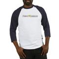 CafePress - Power Rangers Linear Logo - Cotton Baseball Jersey 3/4 Raglan Sleeve Shirt