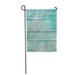 LADDKE Blue Chic Shabby Mint Wood Abstract Blank Board Boarding Color Garden Flag Decorative Flag House Banner 12x18 inch