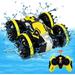 Autrucker Beach Toys Remote Control Car - Amphibious Waterproof Vehicles for Kids 4-12 Year Old Pool Lake Outdoor All Terrain Rc Land Water Boat for Boys Girls 6 7 8 9 10 11 12 13 Ages