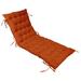 Vargottam Rocking Chair Sofa Cushion With Ties Chaise Recliner Quilted Thick Padded Seat Cushions Recliner Garden Outdoor Terrace Bench Cushion 74 x 23 inches Orange