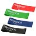 Vistreck Set of 4 Exercise Resistance Loop Bands Latex Gym Strength Training Loops Bands Workout Bands Physical Therapy Home Fitness Physical Therapy