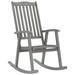 vidaXL Rocking Chair Outdoor Patio Rocking Chair for Garden Solid Wood Acacia