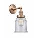 Innovations Lighting 203 Canton Canton 1 Light 11 Tall Bathroom Sconce - Copper