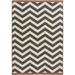 Mark&Day Outdoor Area Rugs 9x13 Deloraine Modern Indoor/Outdoor Black Area Rug (8 10 x 12 10 )