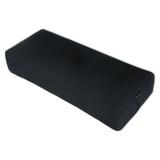 Wai Lana Productions 1021 Rectangular Yoga Bolster - Black