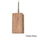 Woodbridge Lighting Light House Vessel of Life Bamboo Mini Pendant in Brass