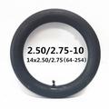 14x2.50/2.75 (10\ ) Off-Road Tire Straight/Bent Valve Inner Tube for E-Bike