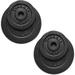 Yes4All 1.15 inch Cast Iron Weight Plates Set for Dumbbells Standard Dumbbell Plates Set (5 + 10) lbs - Pair