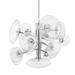 Fourteen Light Pendant in Transitional Style 55 inches Wide By 33 inches High-Polished Nickel Finish Bailey Street Home 116-Bel-4313560