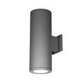 Wac Lighting Ds-Ws06-Ss Tube Architectural 1 Light 10 Tall Led Outdoor Wall Sconce -