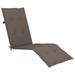 vidaXL Chair Cushion Outdoor Patio Water Repellent Deck Chair Seat Cushion Pad