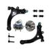 Front Wheel Hub Control Arm Ball Joint Kit - Compatible with 2004 - 2013 Chevy Impala 2005 2006 2007 2008 2009 2010 2011 2012