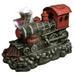 Northlight 38 Prelit LED Vintage Locomotive Train Outdoor Patio Garden Water Fountain - Red/Black