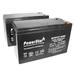 PowerStar AGM1275-QTY2-016 RBC5 12V 7.5Ah UPS Complete Replacement Battery Kit for Computer Power Backup System - Pack of 2