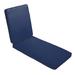 Dark Blue Indoor/ Outdoor Hinged Cushion - Corded