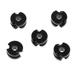 5 Pieces 1/8 Peep Sight Hole for Compound Bow Accessory Black