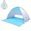 70.9x59x43.3 Inch Automatic Instant Pop-up Beach Tent Sun Shelter Cabana for Camping Fishing Hiking Picnic