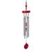 Woodstock Windchimes Crystal Chime Crimson Wind Chimes For Outside Wind Chimes For Garden Patio and Outdoor DÃ©cor 20 L