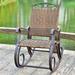 Ibiza Resin Wicker Aluminum Porch Rocker