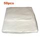 Car Disposable Seat Covers Universal Transparent Seat Protective Covers -dust Disposable Clear Seat Safety Cover 50pcs